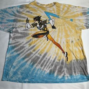 Anime Tracer Blizzard Entertainment Jinx Adult Graphic Tee Size 2X.